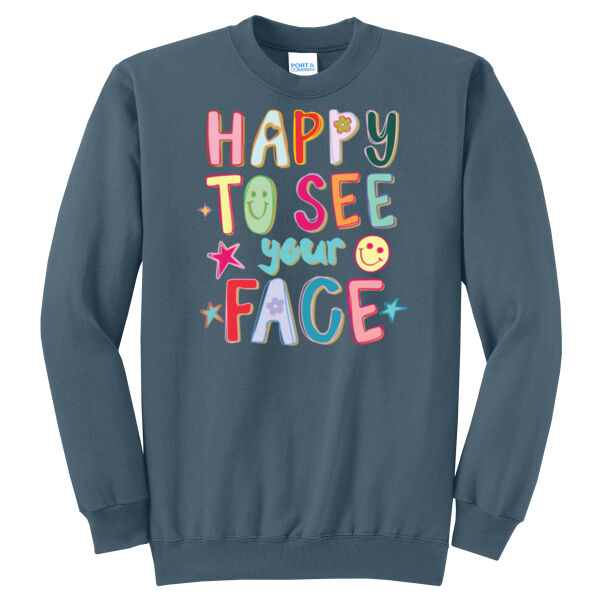 H2T Teachers 2026 Logo 2 - Core Fleece Crewneck Sweatshirt Thumbnail
