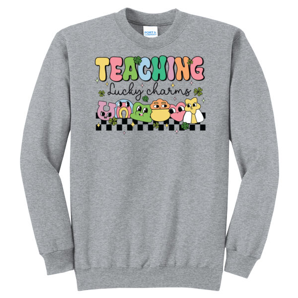 H2T Teachers 2026 Logo 3 - Core Fleece Crewneck Sweatshirt Thumbnail
