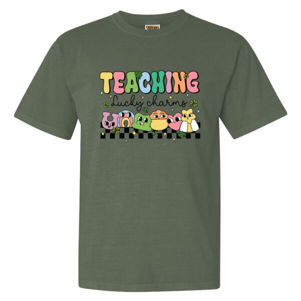 H2T Teachers 2026 Logo 3 - Garment-Dyed Heavyweight T-Shirt Thumbnail