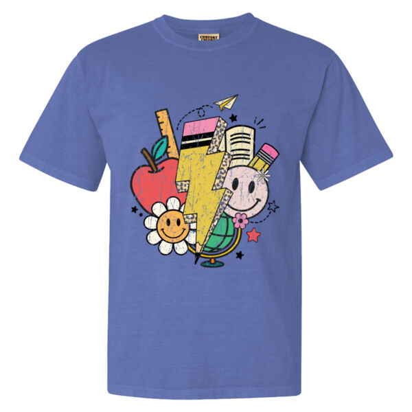 H2T Teachers 2026 Logo 4 - Garment-Dyed Heavyweight T-Shirt Thumbnail