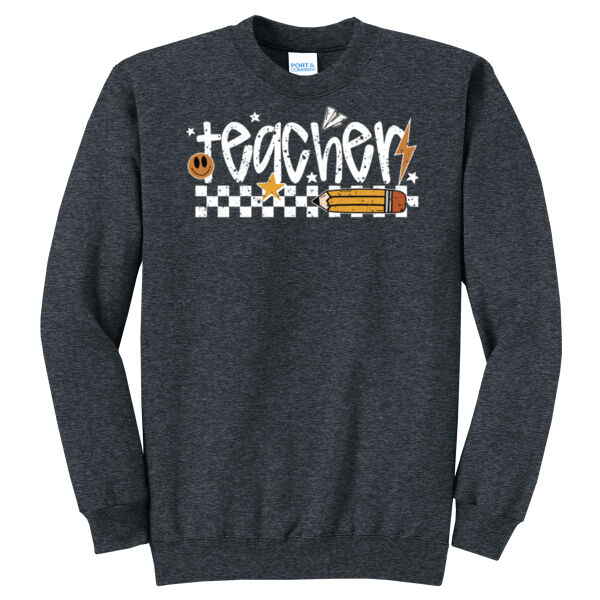 H2T Teachers 2026 Logo 5 - Core Fleece Crewneck Sweatshirt Thumbnail
