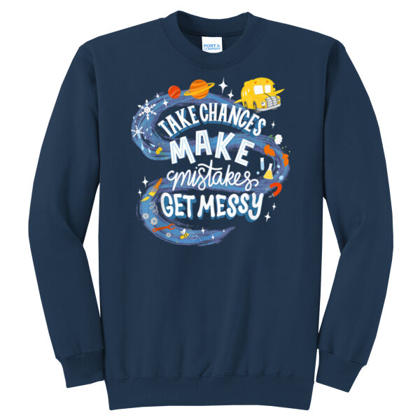 H2T Teachers 2026 Logo 6 - Core Fleece Crewneck Sweatshirt Thumbnail