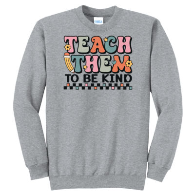 H2T Teachers 2026 Logo 8 - Core Fleece Crewneck Sweatshirt Thumbnail