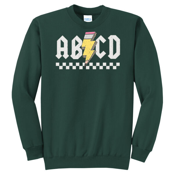 H2T Teachers 2026 Logo 10 - Core Fleece Crewneck Sweatshirt Thumbnail