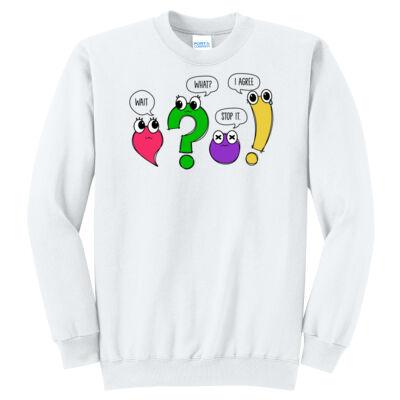 H2T Teachers 2026 Logo 11 - Core Fleece Crewneck Sweatshirt Thumbnail
