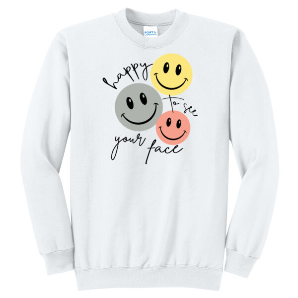 H2T Teachers 2026 Logo 12 - Core Fleece Crewneck Sweatshirt Thumbnail
